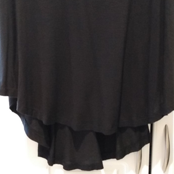 New American Rag Asymmetrical Black Sleeveless Top - Picture 4 of 6